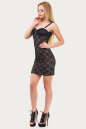 Летнее платье-комбинация черного цвета 1003.12 No2|интернет-магазин vvlen.com