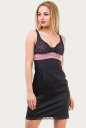 Летнее платье-комбинация черного цвета 1004.8 No0|интернет-магазин vvlen.com