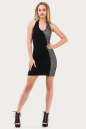 Летнее платье с открытой спиной черного цвета 1005.12 No1|интернет-магазин vvlen.com