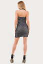 Летнее платье с открытой спиной черного цвета 1005.12 No3|интернет-магазин vvlen.com