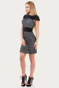 Летнее платье с открытой спиной черного цвета 1009.12 No1|интернет-магазин vvlen.com