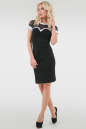Офисное платье футляр черного цвета 2065.1 No0|интернет-магазин vvlen.com