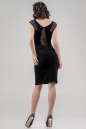 Коктейльное платье футляр черного цвета 2643.26 No2|интернет-магазин vvlen.com