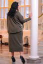 Платье оверсайз хаки цвета 2426 .47 No4|интернет-магазин vvlen.com