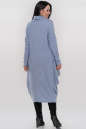 Платье оверсайз серо-голубого цвета 2856-1.119 No3|интернет-магазин vvlen.com