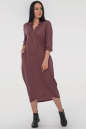 Повседневное платье  мешок капучино цвета 2539-3.101|интернет-магазин vvlen.com