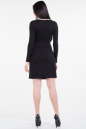 Повседневное платье с юбкой тюльпан черного цвета 733.17 No2|интернет-магазин vvlen.com