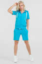 Спортивный костюм голубого цвета 072 No0|интернет-магазин vvlen.com