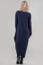 Повседневное платье балахон синего цвета 2642.17 No3|интернет-магазин vvlen.com