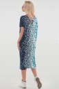 Летнее платье оверсайз синего тона цвета 2665-3.5 No2|интернет-магазин vvlen.com