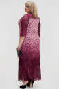 Платье бордового цвета 1022т-1  No2|интернет-магазин vvlen.com