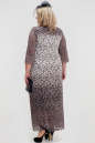 Платье бежевого цвета 1022т-1  No2|интернет-магазин vvlen.com