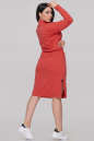 Спортивное платье  кораллового цвета 2888.79 No3|интернет-магазин vvlen.com