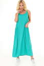 Повседневное платье балахон мятного цвета 2541.84 No1|интернет-магазин vvlen.com