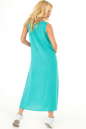 Повседневное платье балахон мятного цвета 2541.84 No3|интернет-магазин vvlen.com