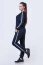 Спортивный костюм черного цвета 2390.90 No1|интернет-магазин vvlen.com