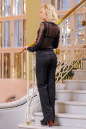 Блуза черного цвета  2396.12 No1|интернет-магазин vvlen.com