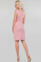 Коктейльное платье футляр розового цвета 2072.46 No2|интернет-магазин vvlen.com