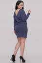 Повседневное платье с открытой спиной синего цвета 2899.31 No2|интернет-магазин vvlen.com