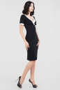 Летнее платье футляр черного цвета 1088.2 No1|интернет-магазин vvlen.com
