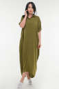 Летнее платье рубашка хаки цвета 103-1 it No0|интернет-магазин vvlen.com