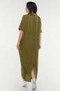 Летнее платье рубашка хаки цвета 103-1 it No2|интернет-магазин vvlen.com