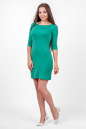 Повседневное платье футляр зеленого цвета 2365 .65 No0|интернет-магазин vvlen.com
