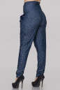 Женские брюки синие с буквами No2|интернет-магазин vvlen.com