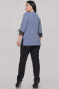 Блуза  серо-голубого цвета 2895-1.99 No3|интернет-магазин vvlen.com