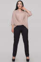 Блуза пудры цвета 2890.101 No1|интернет-магазин vvlen.com