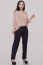 Блуза пудры цвета 2890.101 No2|интернет-магазин vvlen.com