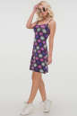 Летнее платье-комбинация сиреневого тона цвета 951.17 No1|интернет-магазин vvlen.com