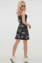 Летнее платье-комбинация черного цвета 951.17 No1|интернет-магазин vvlen.com