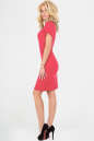 Летнее платье футляр розового цвета 2504-1.47 No2|интернет-магазин vvlen.com
