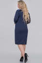 Платье футляр синего цвета 2778-1.47  No3|интернет-магазин vvlen.com
