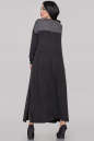 Платье оверсайз темно-серого цвета 2900-1.17 No2|интернет-магазин vvlen.com
