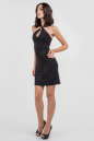 Коктейльное платье футляр черного цвета 316.6 No1|интернет-магазин vvlen.com