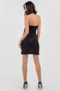 Коктейльное платье футляр черного цвета 316.6 No2|интернет-магазин vvlen.com