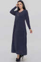 Платье оверсайз синего цвета 2858-1.123 No2|интернет-магазин vvlen.com