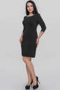 Коктейльное платье футляр черного цвета 2581.85 No1|интернет-магазин vvlen.com