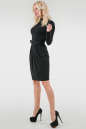 Офисное платье с юбкой тюльпан черного цвета 958.14 No1|интернет-магазин vvlen.com