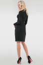 Офисное платье с юбкой тюльпан черного цвета 958.14 No2|интернет-магазин vvlen.com
