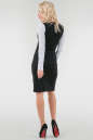 Офисное платье футляр черного цвета 981.14 No2|интернет-магазин vvlen.com