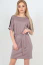 Летнее платье  мешок бежевого цвета 2093.56|интернет-магазин vvlen.com
