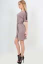 Летнее платье  мешок бежевого цвета 2093.56 No3|интернет-магазин vvlen.com