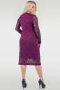 Платье футляр фуксии цвета 2760.12  No2|интернет-магазин vvlen.com