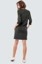 Спортивное платье  серого с черным цвета 2615.40 No2|интернет-магазин vvlen.com