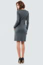 Повседневное платье футляр серого цвета 2096.41 No2|интернет-магазин vvlen.com