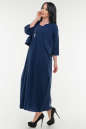 Летнее платье  мешок темно-синего цвета 1220 it No2|интернет-магазин vvlen.com