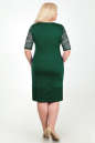 Летнее платье футляр темно-зеленого цвета 1980.41 No3|интернет-магазин vvlen.com